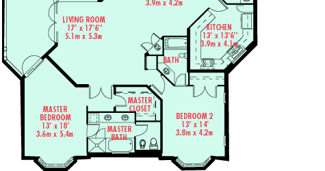 Unit C Floorplan