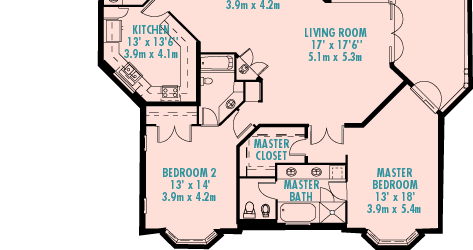 Unit C Floorplan